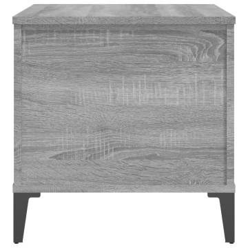 Stylish Grey Sonoma Coffee Table - Lift Top Design