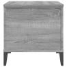 Stylish Grey Sonoma Coffee Table - Lift Top Design