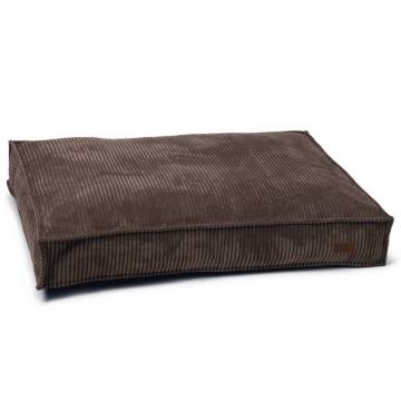 Designed by Lotte Dog Cushion - Ribbed Brown 100x70x15 cm