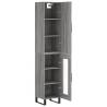 Highboard Grey Sonoma 34.5x34x180 cm - Stylish and Durable