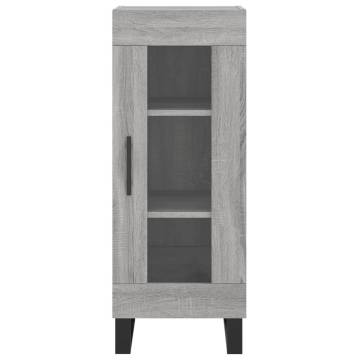 Highboard Grey Sonoma 34.5x34x180 cm - Stylish and Durable