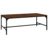 Stylish Brown Oak Coffee Table - 100x50x35 cm | Hipomarket