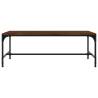 Stylish Brown Oak Coffee Table - 100x50x35 cm | Hipomarket