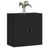 Wall Cabinet Black 60x31x60 cm – Stylish Storage Solution