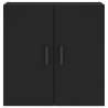 Wall Cabinet Black 60x31x60 cm – Stylish Storage Solution