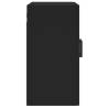 Wall Cabinet Black 60x31x60 cm – Stylish Storage Solution