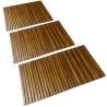 3 pcs Acacia Bath Mat 80 x 50 cm Colour brown Size 80 x 50 cm Quantity in Package 3 