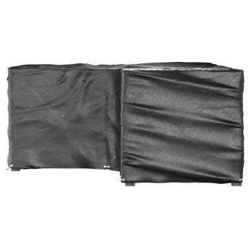 L-Shaped Garden Furniture Covers - 2 pcs UV Resistant 215x215x90 cm