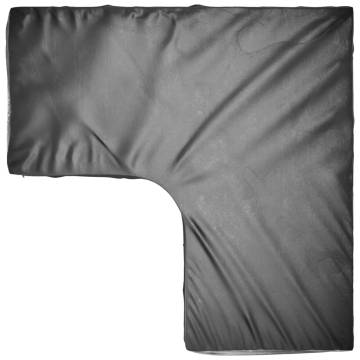 L-Shaped Garden Furniture Covers - 2 pcs UV Resistant 215x215x90 cm