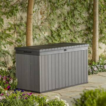 Keter Garden Storage Box Darwin 570 L Grey - Durable & Stylish