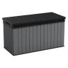 Keter Garden Storage Box Darwin 570 L Grey - Durable & Stylish