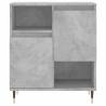 Concrete Grey Sideboards - Stylish & Durable 2 pcs Set