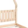 Kids Bed Frame 90x200 cm - Solid Wood Pine | HipoMarket