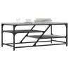 Elegant Grey Sonoma Coffee Table - 100x49x40 cm