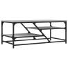 Elegant Grey Sonoma Coffee Table - 100x49x40 cm