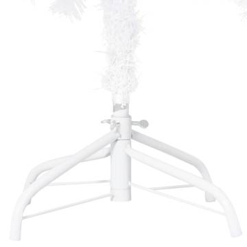 Pre-lit White Christmas Tree with Ball Set - 180 cm