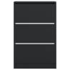 Shoe Cabinet Black 80x21x125.5 cm - Stylish Storage Solution