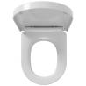 Tiger Soft-Close Toilet Seat Memphis Duroplast White - Hipo Market