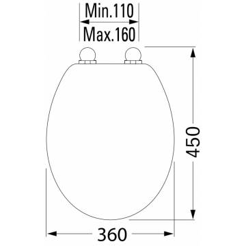 Tiger Soft-Close Toilet Seat Memphis Duroplast White - Hipo Market