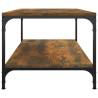 Stylish Smoked Oak Coffee Table | 100x50x40 cm | HipoMarket