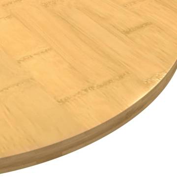 Bamboo Table Top Ø80x1.5 cm - Upgrade Your Space | Hipomarket