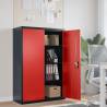 File Cabinet Anthracite and Red 90x40x140 cm Steel Colour anthracite and red Size 90 x 40 x 140 cm Quantity in Package 1 