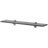 Floating Shelf Glass 60x10 cm 8 mm Colour black Size 60 x 10 cm Quantity in Package 1 Number of Pieces 