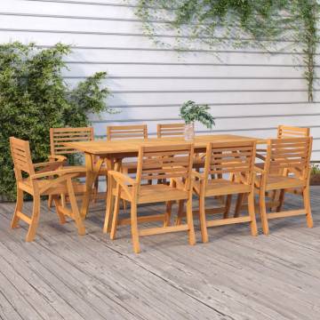 Garden Table 200x90 cm - Solid Acacia Wood | HipoMarket