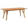 Garden Table 200x90 cm - Solid Acacia Wood | HipoMarket