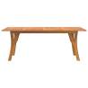 Garden Table 200x90 cm - Solid Acacia Wood | HipoMarket