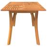 Garden Table 200x90 cm - Solid Acacia Wood | HipoMarket