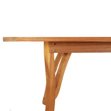 Garden Table 200x90 cm - Solid Acacia Wood | HipoMarket