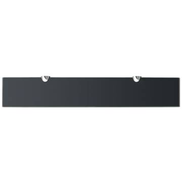 Stylish Floating Shelf Glass 60x10 cm - Functional Décor