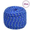 Boat Rope Blue 10 mm 25 m Polypropylene Colour blue Quantity in Package 1 Length 25 m Diameter 10 mm 