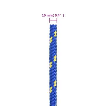 Boat Rope Blue 10 mm 25 m - Durable Polypropylene