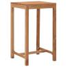 Garden Bar Table 60x60x105 cm Solid Teak Wood Size 60 x 60 x 105 cm Quantity in Package 1 