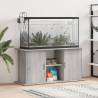 Aquarium Stand Grey Sonoma 121x41x58 cm Engineered Wood Colour grey sonoma Size 121 x 41 x 58 cm 