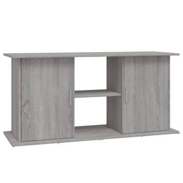 Aquarium Stand Grey Sonoma - 121x41x58 cm | Hipomarket