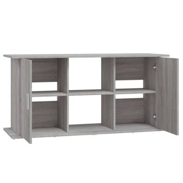 Aquarium Stand Grey Sonoma - 121x41x58 cm | Hipomarket