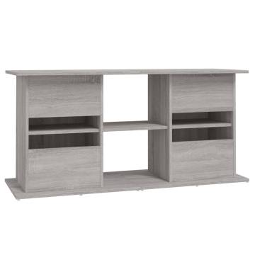 Aquarium Stand Grey Sonoma - 121x41x58 cm | Hipomarket