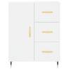 Stylish Highboard White 69.5x34x180 cm | Hipomarket UK