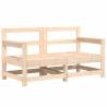 6 Piece Garden Lounge Set - Solid Wood Pine | HipoMarket