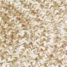 Handmade Jute Rug White & Brown - 210 cm | Hipo Market