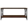 Elegant Brown Oak Coffee Table - 100x50x45 cm | HipoMarket