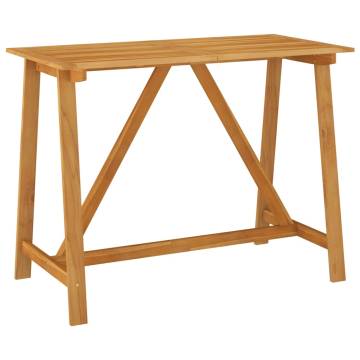 Garden Bar Table - Solid Acacia Wood | Hipomarket