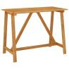 Garden Bar Table 140x70x104 cm Solid Acacia Wood Colour brown Size 140 x 70 x 104 cm Quantity in Package 1 