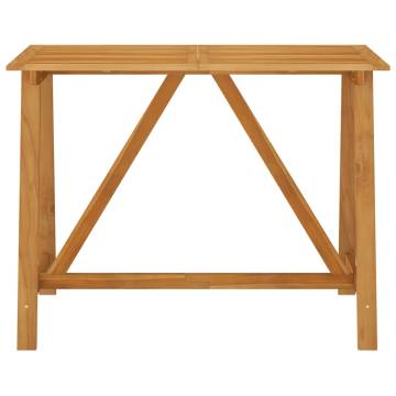 Garden Bar Table - Solid Acacia Wood | Hipomarket