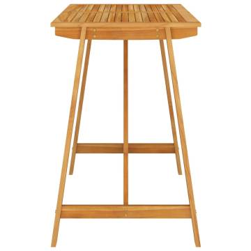 Garden Bar Table - Solid Acacia Wood | Hipomarket