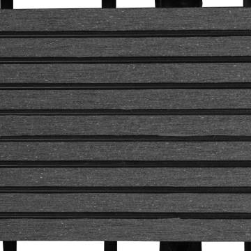 22 pcs WPC Decking Tiles - 30x30 cm Teak Colour | HiPoMarket