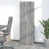 Office Cabinet Grey Sonoma 60x32x190 cm Engineered Wood Colour grey sonoma Size 60 x 32 x 190 cm Quantity in Package 1 